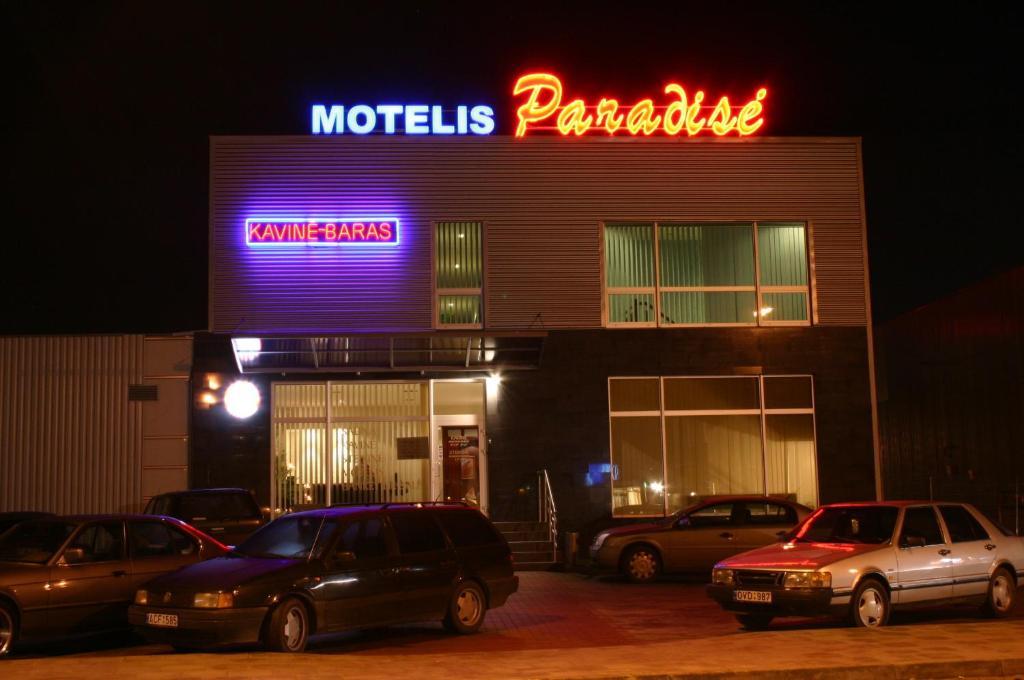 Motel Paradise Вилнюс Екстериор снимка